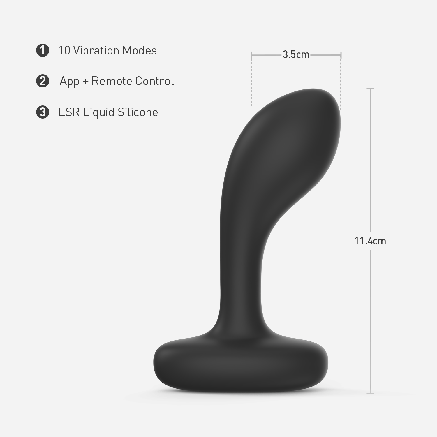 OVIYA Classic Prostate & Anal Vibrator for Men and Women ANV01