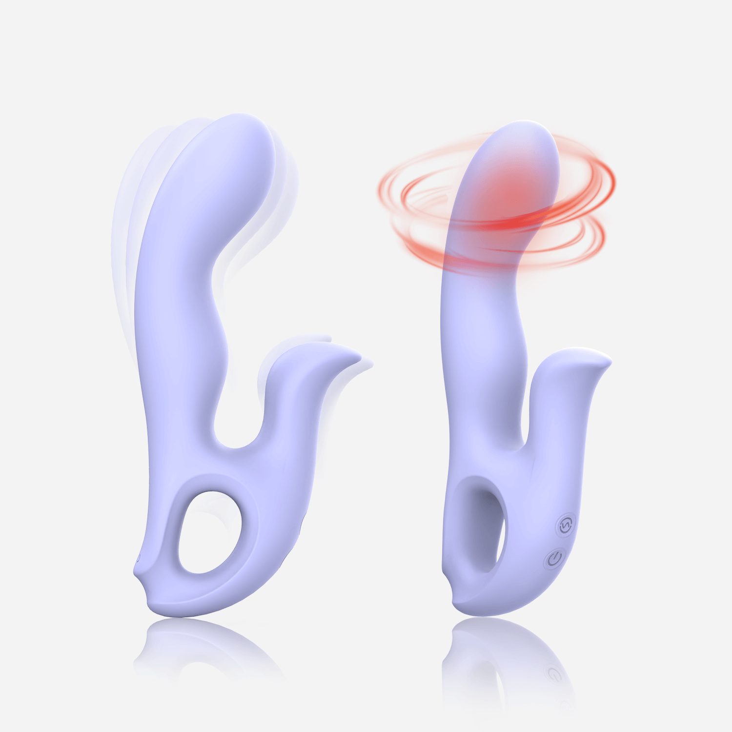 OVIYA Dual Motor Rabbit Vibrator for Clitoral & G-Spot Pleasure RBV03