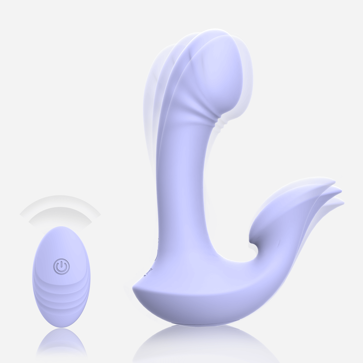 OVIYA Dual Motor Wearable Rabbit Vibrator for Clitoral & G-Spot Pleasure RBV04