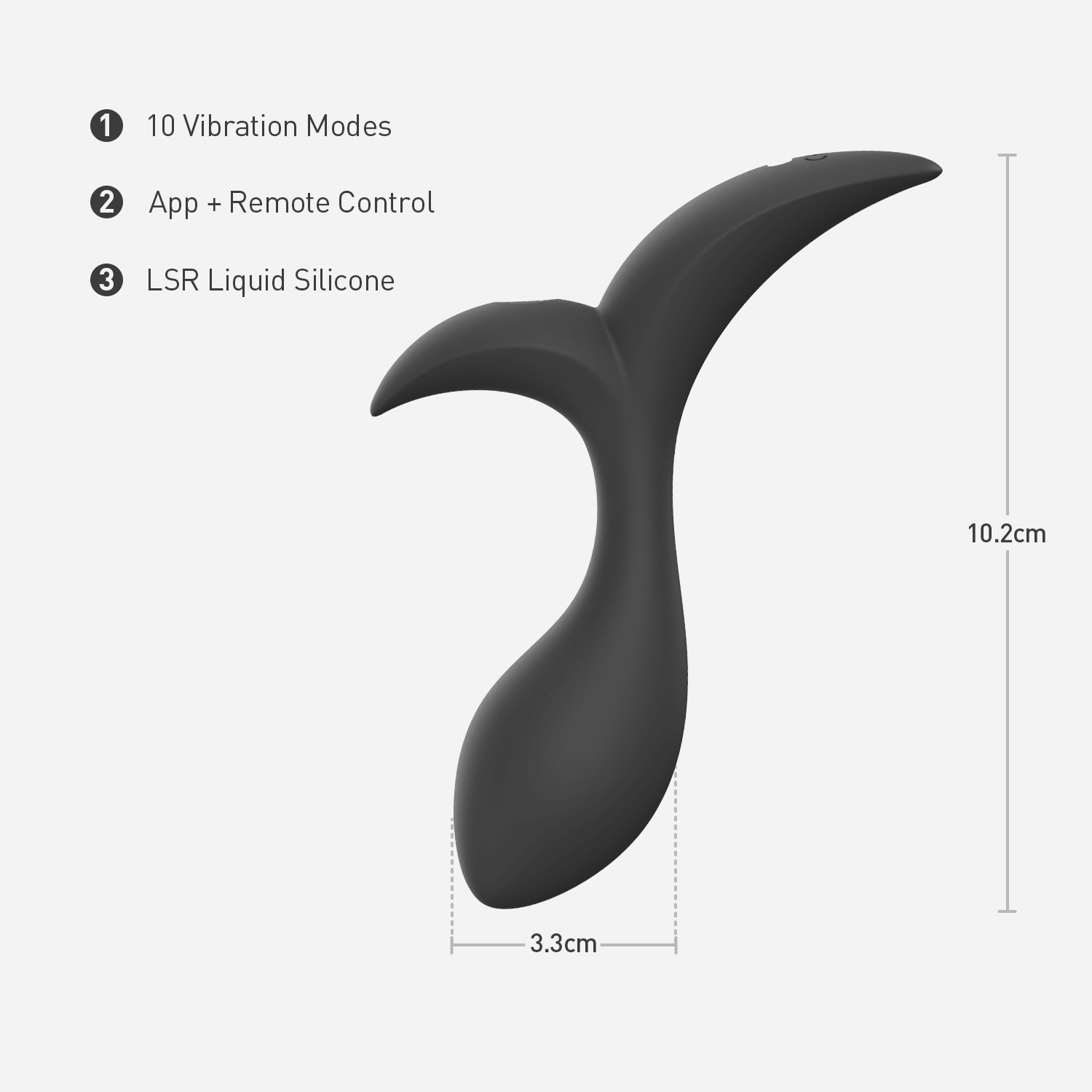 OVIYA Sleek Prostate & Anal Vibrator for Men and Women ANV02